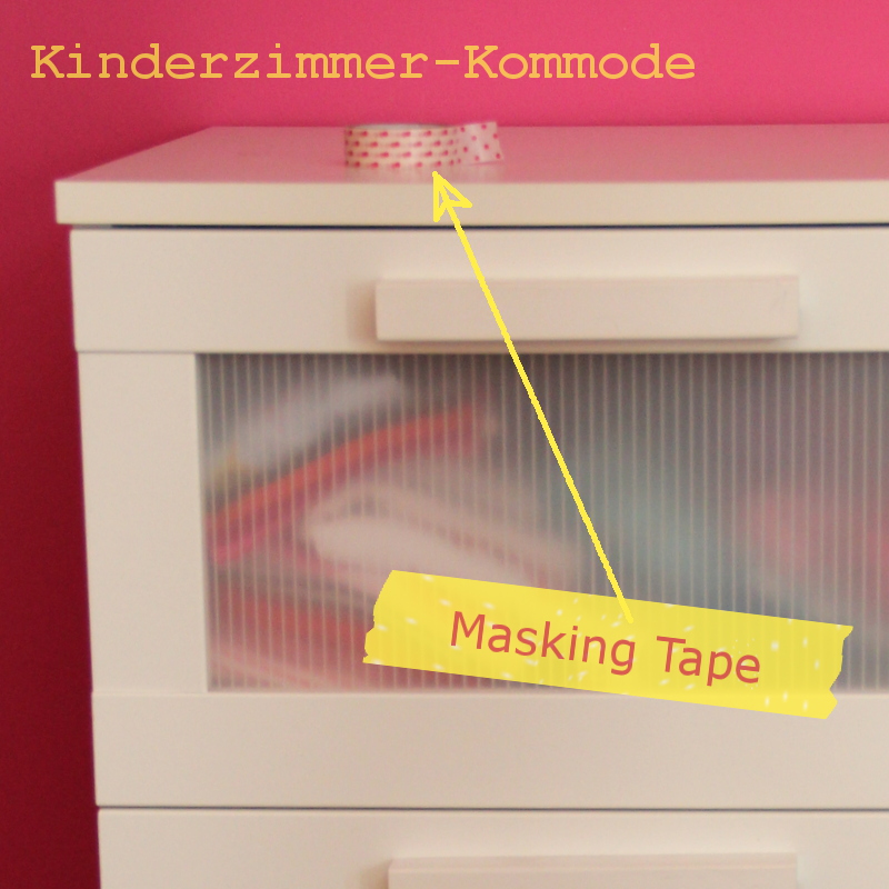 Ikea Hacker {Kommode} schnell gemacht mit Masking Tape