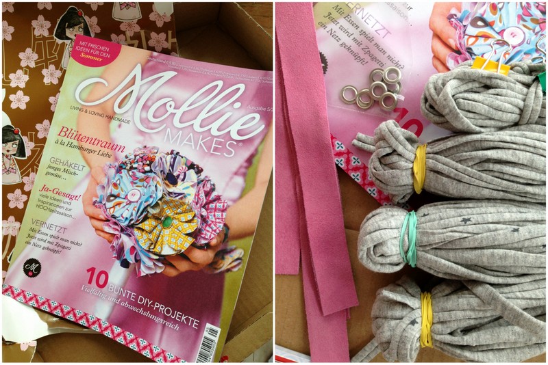 Zeitschrift Mollie Makes, Zpagetti für Einkaufsnetz