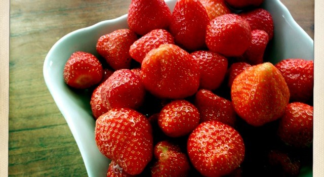 lecker Erdbeeren