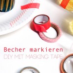Silvester Deko mit Masking Tape